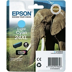 Epson C13T24354012 orig T2435 Cartuccia cyan light 740 pag 9.8ml XL 8715946519326