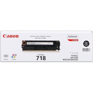 Canon 718 BK 2662B002 Orig 718BK toner black 3400 pag 4960999628639