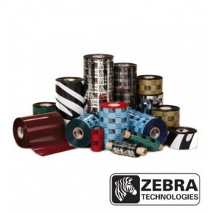 Zebra 2300 WAX1 800132-002 12PCK Orig Nastro colorato black 12 Rotoli 56,9 mm x 74 mt foro 12,7 mm 2200000022653